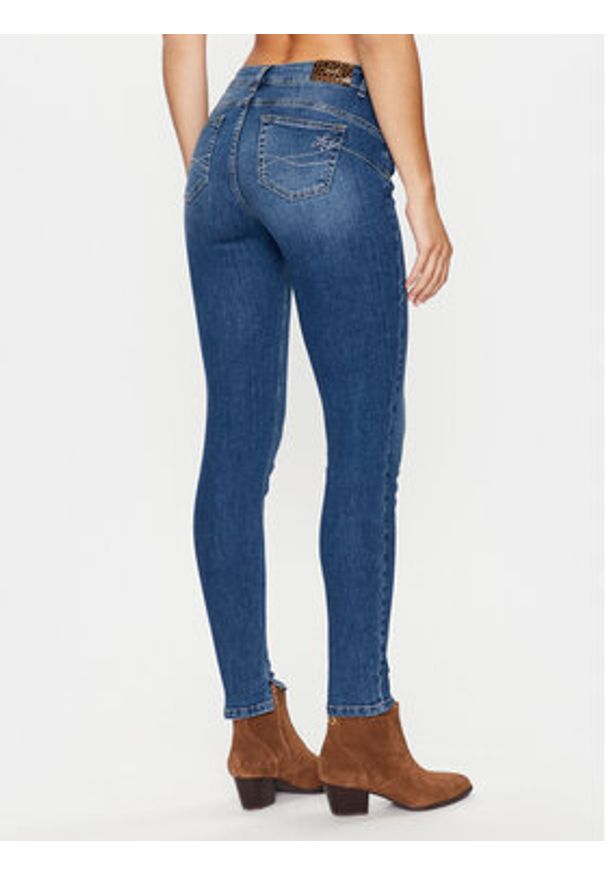Liu Jo Jeansy UF3003 D4448 Niebieski Skinny Fit. Kolor: niebieski