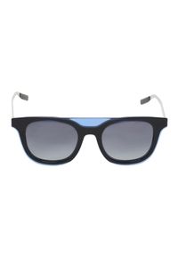 Dior - Granatowe Okulary DIOR. Kolor: niebieski