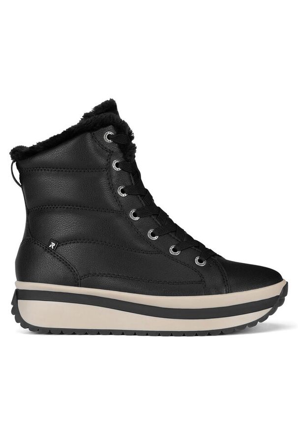 Botki Rieker Revolution Lifestyle. Kolor: czarny