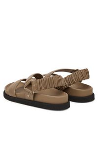 Max Mara Sandały 2614521072600 Beżowy. Kolor: beżowy. Materiał: skóra #6
