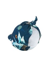 Jamiks czapka dziecięca Alvin kolor granatowy z cienkiej dzianiny. Kolor: niebieski. Materiał: dzianina