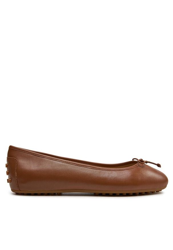 Lauren Ralph Lauren - Baleriny LAUREN RALPH LAUREN. Kolor: brązowy