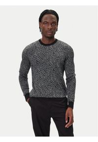 Guess Sweter M5BR11 Z0442 Szary Regular Fit. Kolor: szary. Materiał: syntetyk