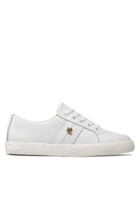 Lauren Ralph Lauren Sneakersy Janson II 802830937006 Biały. Kolor: biały. Materiał: skóra