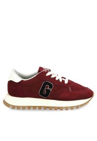 GANT - Gant Sneakersy Caffay Sneaker 27533167 Bordowy. Kolor: czerwony #1