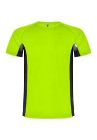 ROLY - Męska Koszulka Sportowa Z Krótkim Rękawem Shanghai. Kolor: wielokolorowy, żółty, czarny, zielony, beżowy. Długość rękawa: krótki rękaw. Długość: krótkie. Sport: turystyka piesza #1