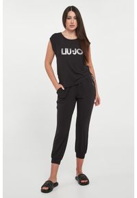 Liu Jo - T-shirt damski z logo LIU JO #4
