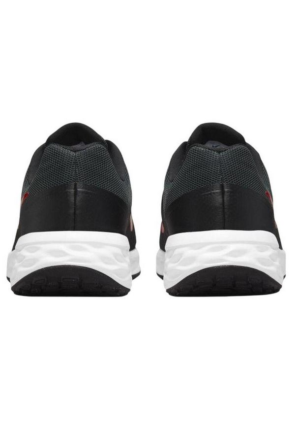 Nike - Męskie Buty Treningowe Revolution 6. Kolor: czarny, czerwony, wielokolorowy. Sezon: zima