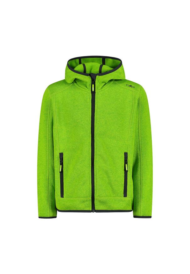 Bluza dziecięca turystyczna CMP 3H60844. Kolor: zielony. Sport: turystyka piesza
