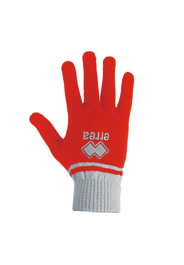 ERREA - Rękawiczki Errea Jule Jr Czerwono-Szare Dzieci. Kolor: czerwony. Sezon: zima