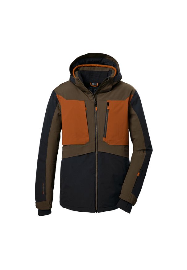 Kurtka narciarska Killtec KSW 47. Kolor: wielokolorowy, brązowy, czarny. Sezon: zima. Sport: narciarstwo