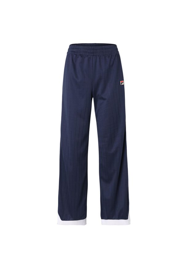 Damskie spodnie dresowe Fila Lorce. Kolor: niebieski. Materiał: dresówka. Długość: długie