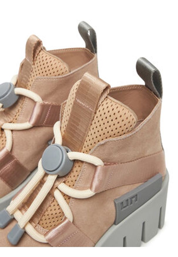 United Nude Trzewiki Grip Nomad Lo II 1076586157 Różowy. Kolor: różowy. Materiał: zamsz, skóra