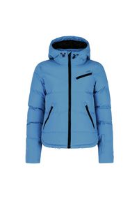 Damska kurtka puchowa Protest Lucid. Kolor: niebieski. Materiał: puch. Sezon: zima. Sport: narciarstwo, snowboard