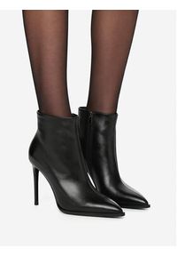 Eva Minge Botki EO-EILEN-E328-70B-Y164 Czarny. Kolor: czarny. Materiał: skóra #7