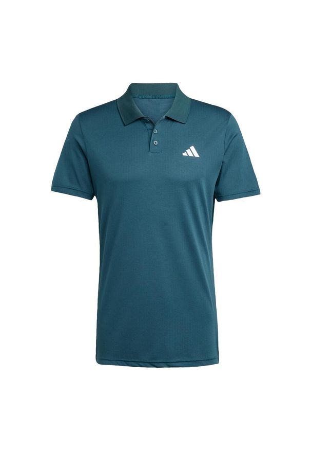 Adidas - Koszulka Tennis Climacool FreeLift Polo. Typ kołnierza: polo. Kolor: niebieski. Technologia: ClimaCool (Adidas). Sport: tenis