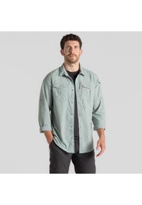CRAGHOPPERS - Koszula podróżnicza męska Craghoppers NosiLife Adventure LS Shirt III. Kolor: zielony