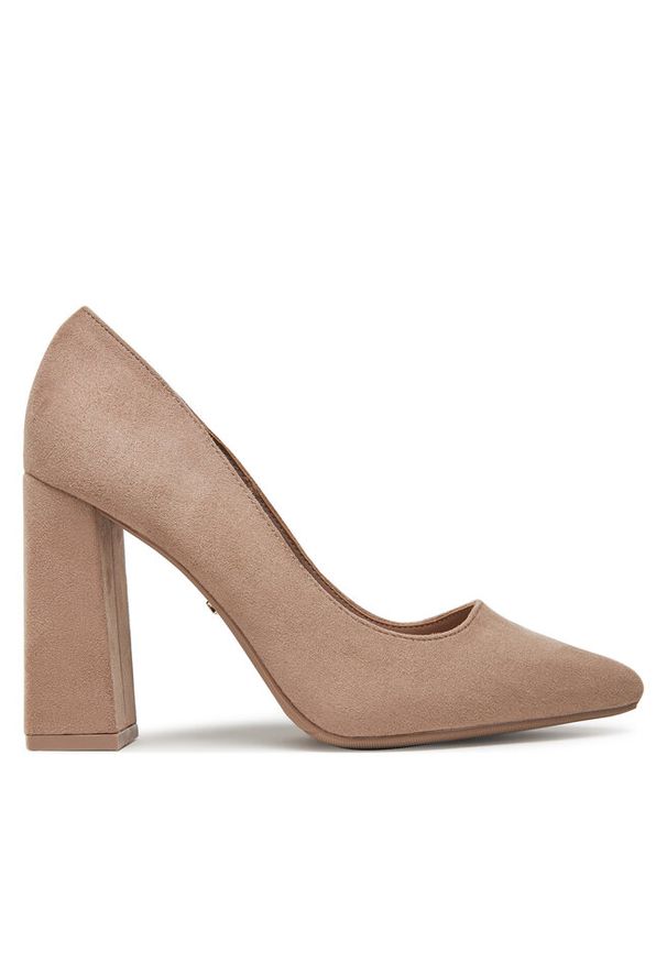 Czółenka DeeZee. Kolor: brązowy