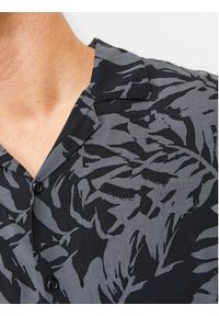 Jack & Jones - Jack&Jones Koszula Monochrome Resort 12249210 Szary Relaxed Fit. Kolor: szary. Materiał: wiskoza