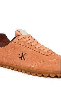 Calvin Klein Jeans Sneakersy Low Profile Runner Mg Sue YW0YW01898 Różowy. Kolor: różowy. Materiał: zamsz, skóra #3