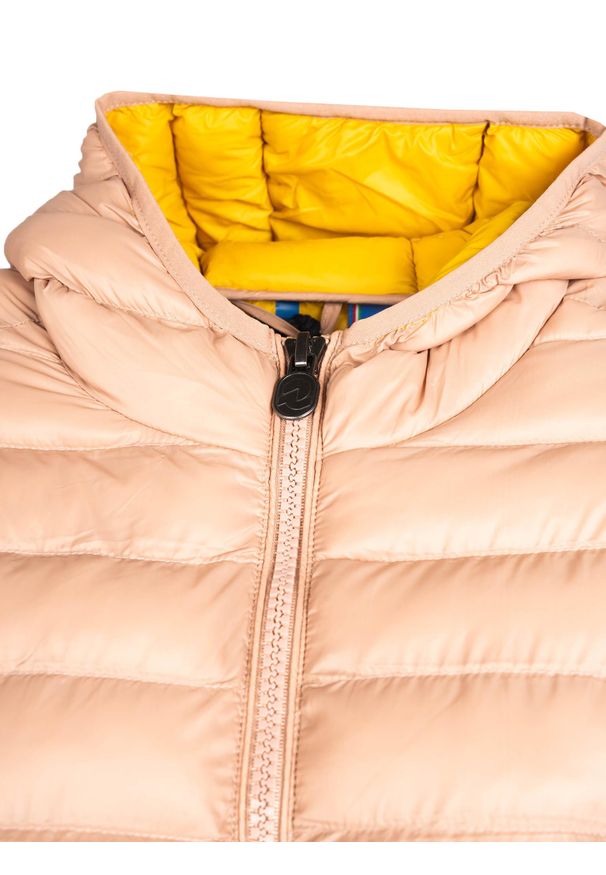 Invicta Kurtka "Down Jacket" | 4431449 | Kobieta | Cielisty, Różowy. Okazja: na co dzień. Typ kołnierza: kaptur. Kolor: różowy. Materiał: poliamid. Wzór: aplikacja. Styl: casual