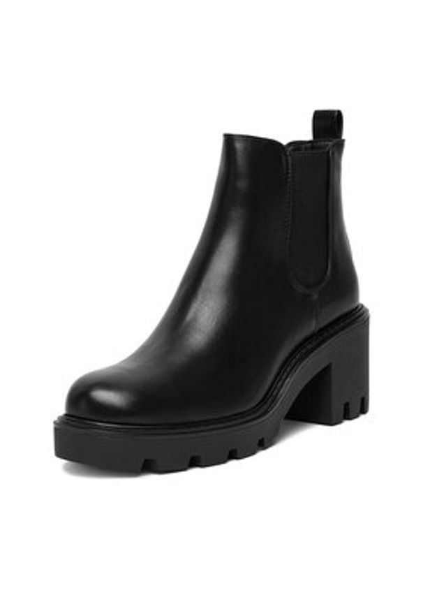 DeeZee Botki 240129-2 Czarny. Kolor: czarny. Materiał: syntetyk, materiał