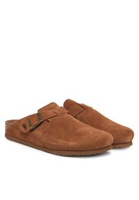 skechers - Skechers Klapki Arch Fit Granola-Happy Friday 158830/CSNT Brązowy. Kolor: brązowy. Materiał: zamsz, skóra #4