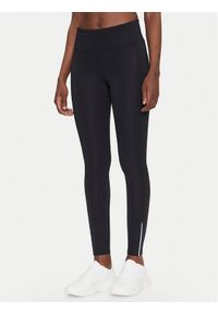 Under Armour Legginsy Launch 1369773 Czarny Slim Fit. Kolor: czarny. Materiał: syntetyk