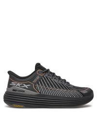 skechers - Skechers Buty do biegania Max Cushioning Suspension 220936 Czarny. Kolor: czarny. Materiał: mesh, materiał #1