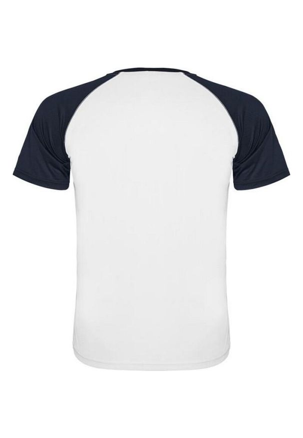 ROLY - Koszulka Sportowa Z Krótkim Rękawem Unisex Dla Dorosłych Indianapolis. Kolor: biały, wielokolorowy, niebieski. Długość rękawa: krótki rękaw. Długość: krótkie