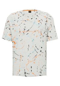 BOSS - Boss T-Shirt Tepaint 50486513 Kolorowy Oversize. Materiał: bawełna. Wzór: kolorowy