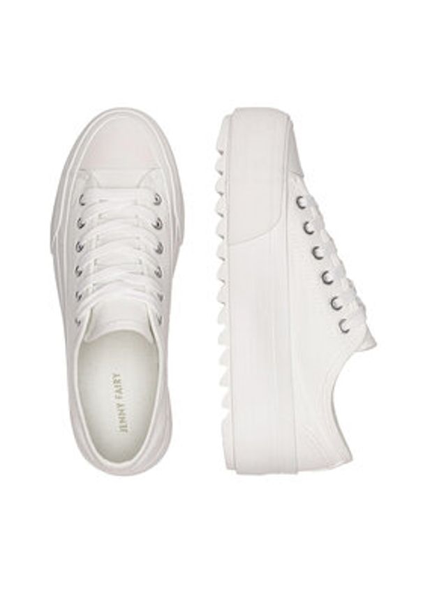 Jenny Fairy Trampki WFA2939-2 Biały. Kolor: biały. Materiał: materiał