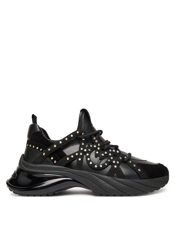 Pinko - PINKO Sneakersy Ariel 28 SS0095E031 Czarny. Kolor: czarny. Materiał: skóra