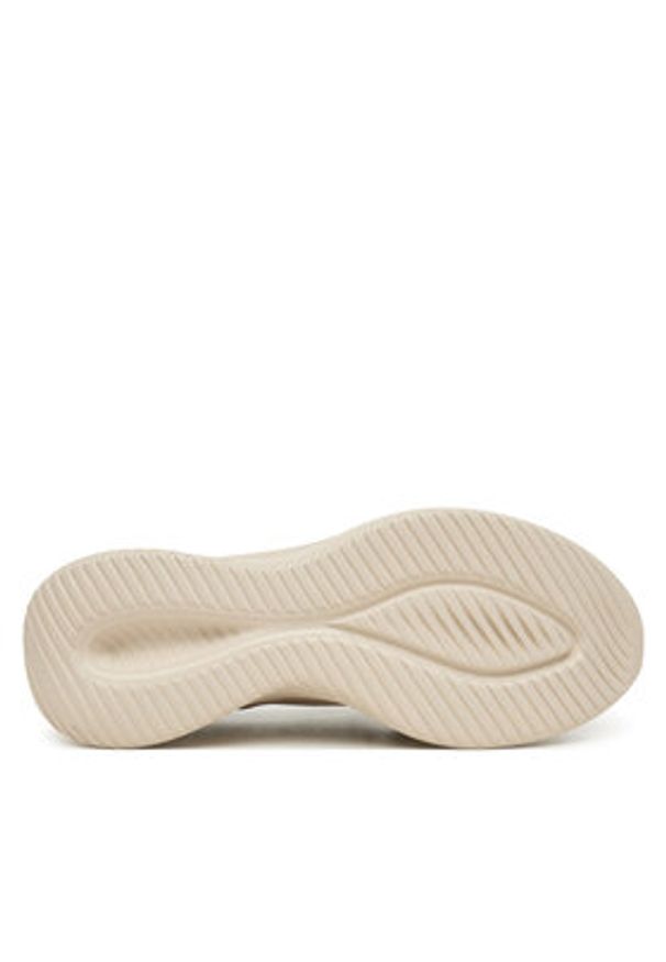 skechers - Skechers Sneakersy 149710/TPE Beżowy. Kolor: beżowy. Materiał: materiał