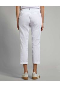 FAY - Białe spodnie Chino. Okazja: na co dzień. Kolor: biały. Materiał: bawełna, elastan. Styl: klasyczny, casual, elegancki #6