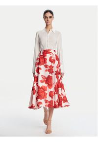 Artigli - ARTIGLI Spódnica midi ACGO002398 325 Czerwony Regular Fit. Kolor: czerwony. Materiał: syntetyk