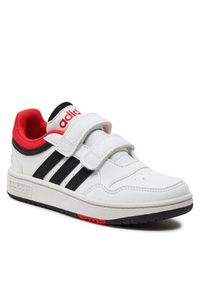 Adidas - adidas Sneakersy Hoops Lifestyle H03863 Biały. Kolor: biały. Materiał: materiał #5
