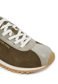 MICHAEL Michael Kors Sneakersy Rhodes 43T6RHFS1S Khaki. Kolor: brązowy. Materiał: skóra #5