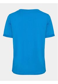 Pieces T-Shirt Ria 17120455 Niebieski Regular Fit. Kolor: niebieski. Materiał: bawełna #2
