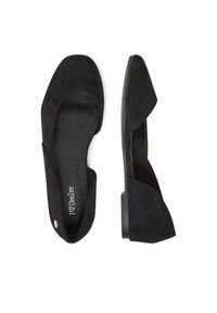DeeZee Półbuty 9-830-B Czarny. Kolor: czarny. Materiał: materiał