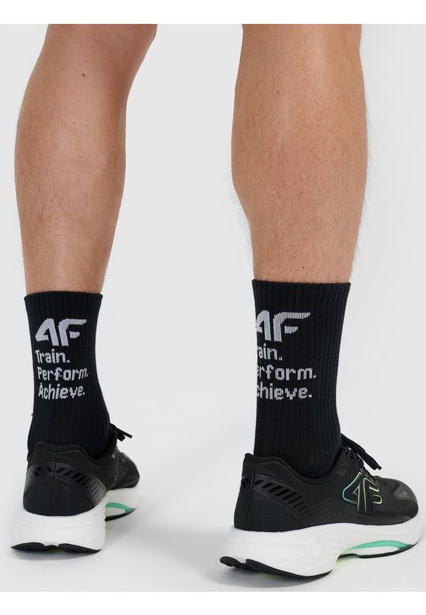 4f - 4F Skarpety casual za kostkę (2-pack) męskie - multikolor 39-42. Kolor: wielokolorowy. Materiał: bawełna