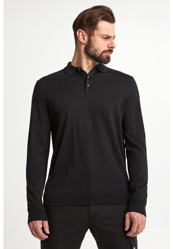 Sweter męski wełniany Dondo JOOP!. Materiał: wełna