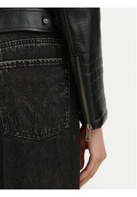 Guess Kurtka z imitacji skóry W6YL25 W2914 Czarny Regular Fit. Kolor: czarny. Materiał: skóra #5