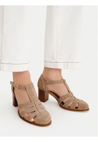 Lasocki Sandały CEO-25F531-3 Beżowy. Kolor: beżowy. Materiał: skóra, zamsz #3
