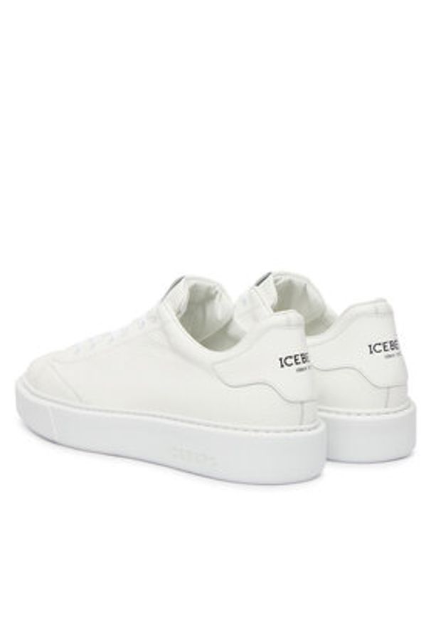 Iceberg Sneakersy IU163408 Biały. Kolor: biały. Materiał: skóra