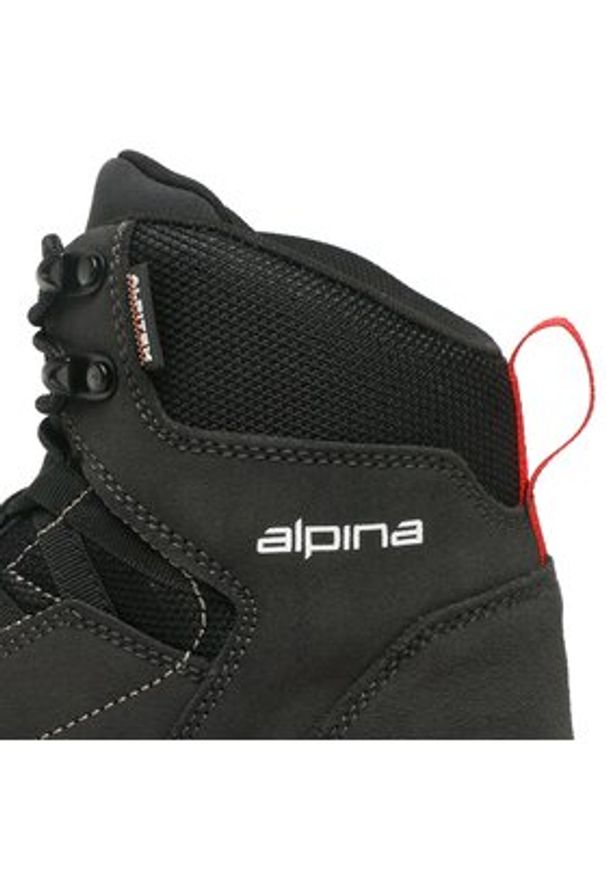 Alpina Trekkingi Tacker Mid 627D-2 Czarny. Kolor: czarny. Materiał: skóra. Sport: turystyka piesza