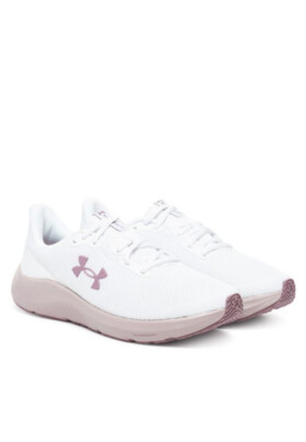 Under Armour Buty do biegania Pursuit 4 3028261-100 Biały. Kolor: biały. Materiał: materiał