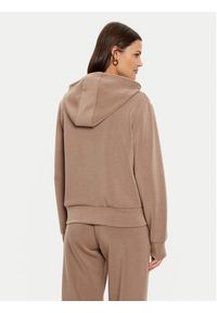Guess Bluza V4YQ06 KCAY2 Brązowy Regular Fit. Kolor: brązowy. Materiał: syntetyk #3
