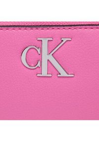 Calvin Klein Jeans Torebka Minimal Monogram Camera Bag18 K60K610683 Różowy. Kolor: różowy. Materiał: skórzane