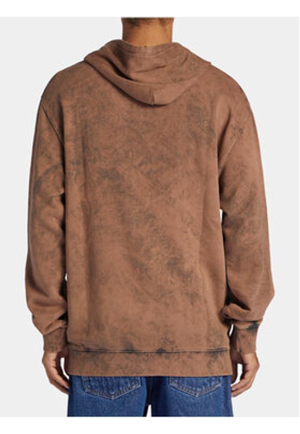 DC Shoes Bluza Contour ADYFT03381 Brązowy Regular Fit. Kolor: brązowy. Materiał: bawełna